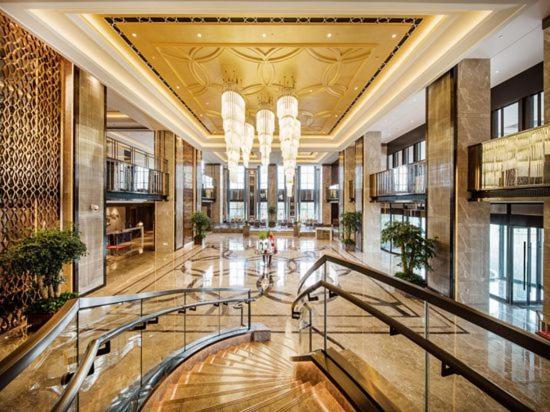 Grand New Century Hotel Haining Zhejiang المظهر الخارجي الصورة